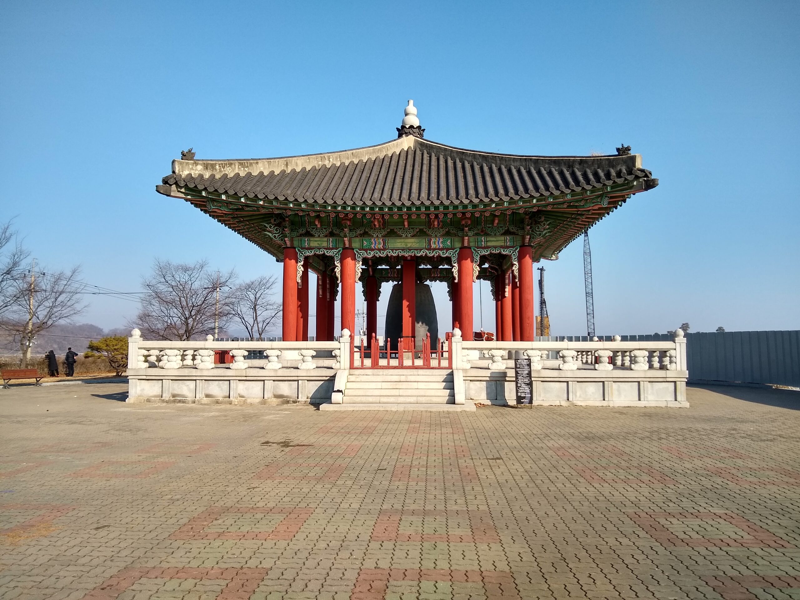 파주 임진각 평화의 종과 주변 광장